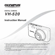 Olympus VH-520 manual cover