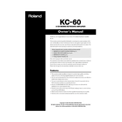 Roland KC-60 manual cover