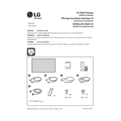 LG 55SVH7PF 55SVH7PF-H.AUS Signage manual cover