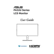 ASUS ProArt Display PA32UC Monitor manual cover