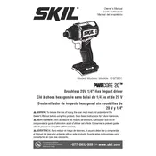 Skil ID573901 Driver manual cover