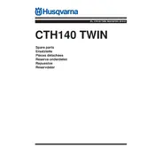 Husqvarna CTH140 TWIN Lawn Mower manual cover