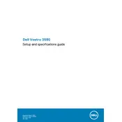 Dell Vostro 3580 Laptop manual cover