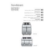 Sandstrom S02TSS14E manual cover