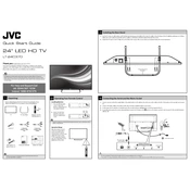 JVC LT-24C370 manual cover