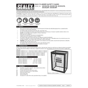 Sealey GCSC219 Cage manual cover