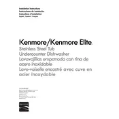 Kenmore 14523 665.1452 Dishwasher