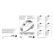 Fagor VCE-1820CP Vacuum Cleaner manual cover