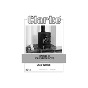 Clarke 6909902 Barrel 3 Cast Iron Stove manual cover