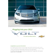 Chevrolet Volt 2012 manual cover