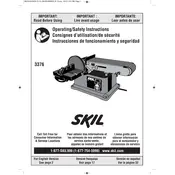 Skil 3376-01 Sander manual cover