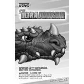 Fisher Price Mattel Imaginext Spike the Ultra Dinosaur M8126 Toy manual cover