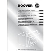 Hoover HOP 455 X manual cover