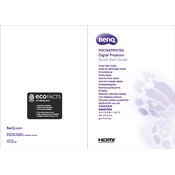 BenQ MW705 manual cover