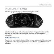 Acura NSX Dashboard Details 2020 Sports Car manual cover