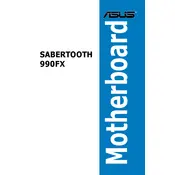 ASUS SABERTOOTH 990FX Motherboard manual cover