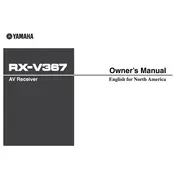 Yamaha RX-V367 Receiver