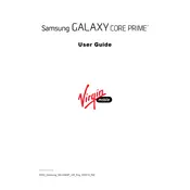 Samsung Galaxy Core Prime Virgin Mobile SM-G360PZWAVMU Phone manual cover