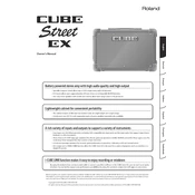 Roland Cube Street EX manual cover