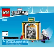 LEGO Spiderman 76149-3 Construction Set manual cover