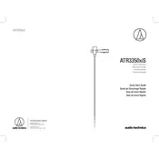 Audio-Technica ATR3350xiS Microphone manual cover