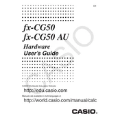 Casio fx-CG50 Hardware Calculator manual cover