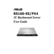 ASUS RS160-S5 Server manual cover