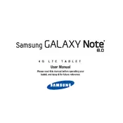 Samsung Galaxy Note 8.0 AT&T SGH-I467ZWAATT Tablet manual cover