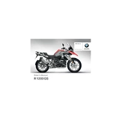 BMW R 1200GS 2016 Motorcycle manual cover