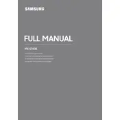 Samsung Sound Tower High Power Audio 160W MX-ST40B Speaker manual cover