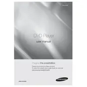 Samsung DVD-P190 DVD Player manual cover