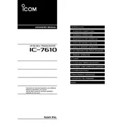 Icom IC-7610 Transceiver