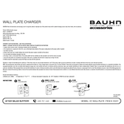 Bauhn VC Wall Plate 53201-AT797 manual cover