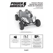 Power Wheels Mattel DC Super Hero Girls Dune Racer FLR11 Toy manual cover