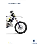 Husqvarna TX 300i 2022 Motorcycle manual cover