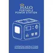 Halo Portable Power Station Power Bank manual cover