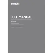 Samsung Sound Tower High Power Audio 1700W MX-ST50B Speaker manual cover