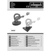 Scheppach DS930 5903805901 Sander manual cover