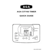 AGA City60 Timer Cooker manual cover