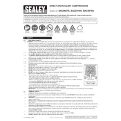 Sealey SAC0607S Compressor manual cover