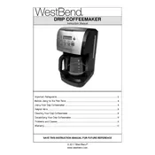 West Bend L5937B 56911 Coffee Maker manual cover