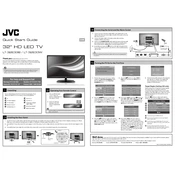 JVC LT-32E33B manual cover