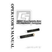 Campbell Scientific OBS501 ClearSensor Sensor manual cover