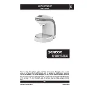 Sencor SCE 2000BK Coffee Maker manual cover