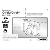 Casio QVR3 Camera manual cover