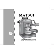 Matsui MES100 manual cover