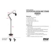 Pyle PMKSH28 Stand manual cover