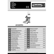 Toolson Pro AS1200PRO 3906301958 Dust Collector manual cover