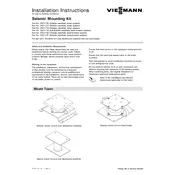 Viessmann Vitodens 200-W Seismic Mounting Kit Accessory manual cover