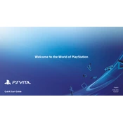 Sony PlayStation Vita PSVita PCH-2016 manual cover